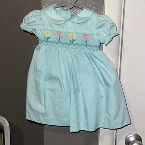 Marmellata smocked flower dress